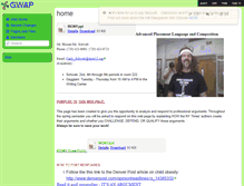 Tablet Screenshot of gwap.wikispaces.com