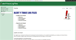 Desktop Screenshot of alertytracelogfiles.wikispaces.com