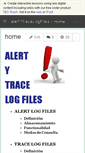 Mobile Screenshot of alertytracelogfiles.wikispaces.com