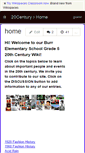 Mobile Screenshot of 20century.wikispaces.com