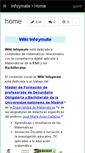 Mobile Screenshot of infoymate.wikispaces.com