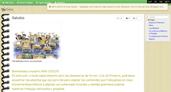 Desktop Screenshot of ciclo3.wikispaces.com