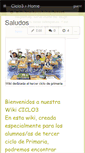 Mobile Screenshot of ciclo3.wikispaces.com