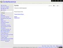 Tablet Screenshot of cordellscience.wikispaces.com