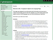 Tablet Screenshot of glinskispeech.wikispaces.com