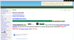 Desktop Screenshot of fifthgradejcs.wikispaces.com