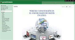 Desktop Screenshot of guiadebases.wikispaces.com