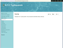 Tablet Screenshot of ai-5-2-tyylikaudet.wikispaces.com