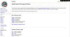 Desktop Screenshot of certification.wikispaces.com