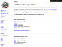 Tablet Screenshot of certification.wikispaces.com