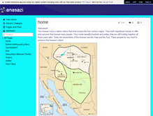Tablet Screenshot of anasazi.wikispaces.com