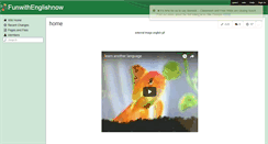 Desktop Screenshot of funwithenglishnow.wikispaces.com