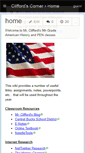 Mobile Screenshot of jclifford.wikispaces.com