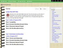 Tablet Screenshot of lindenpkmyp.wikispaces.com
