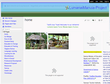 Tablet Screenshot of lumanaimanuia-project.wikispaces.com