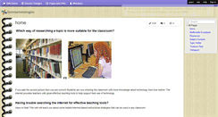 Desktop Screenshot of internetstrategies.wikispaces.com
