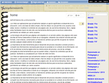 Tablet Screenshot of jorgehernanarcila.wikispaces.com