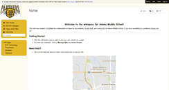Desktop Screenshot of amspanthers.wikispaces.com