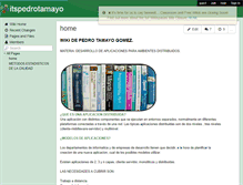 Tablet Screenshot of itspedrotamayo.wikispaces.com