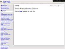 Tablet Screenshot of litebytes.wikispaces.com