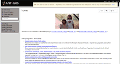 Desktop Screenshot of anth206.wikispaces.com