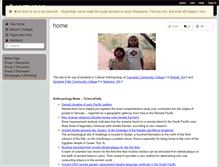 Tablet Screenshot of anth206.wikispaces.com