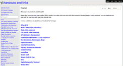 Desktop Screenshot of jdornberghandouts.wikispaces.com