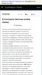 Mobile Screenshot of 3commerce.wikispaces.com