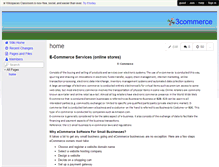 Tablet Screenshot of 3commerce.wikispaces.com