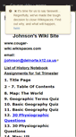 Mobile Screenshot of cougar-wiki.wikispaces.com