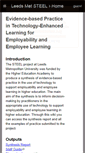 Mobile Screenshot of leedsmetsteel.wikispaces.com