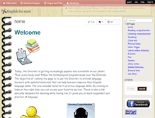 Tablet Screenshot of englishforsure.wikispaces.com