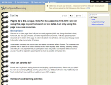 Tablet Screenshot of funspanishlearning.wikispaces.com