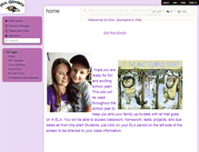Tablet Screenshot of giordano.wikispaces.com