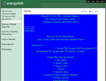 Tablet Screenshot of energy4life.wikispaces.com