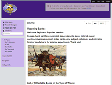 Tablet Screenshot of hmmsexplorers.wikispaces.com