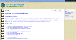 Desktop Screenshot of geo-glogs.wikispaces.com