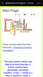 Mobile Screenshot of giftednetworkingiu5.wikispaces.com