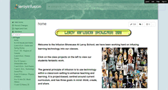 Desktop Screenshot of leroyinfusion.wikispaces.com