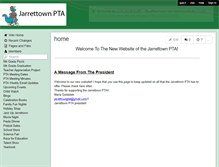 Tablet Screenshot of jarrettown-pta.wikispaces.com