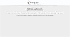 Desktop Screenshot of mitac.wikispaces.com