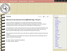 Tablet Screenshot of civcsdbqmrpastor2.wikispaces.com