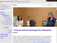 Tablet Screenshot of coloradotechfairs.wikispaces.com