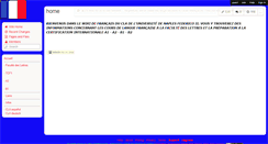 Desktop Screenshot of clafrancais.wikispaces.com