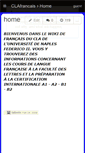 Mobile Screenshot of clafrancais.wikispaces.com