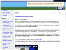 Tablet Screenshot of educationaltechnologytoday.wikispaces.com