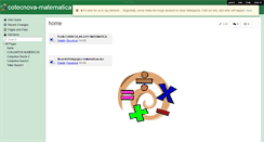 Desktop Screenshot of cotecnova-matematica1.wikispaces.com