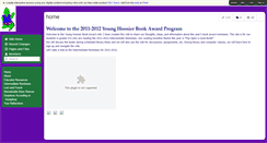 Desktop Screenshot of 2011-2012younghoosierbookaward.wikispaces.com