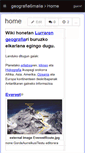 Mobile Screenshot of geografia6maila.wikispaces.com