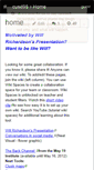 Mobile Screenshot of cusd95.wikispaces.com